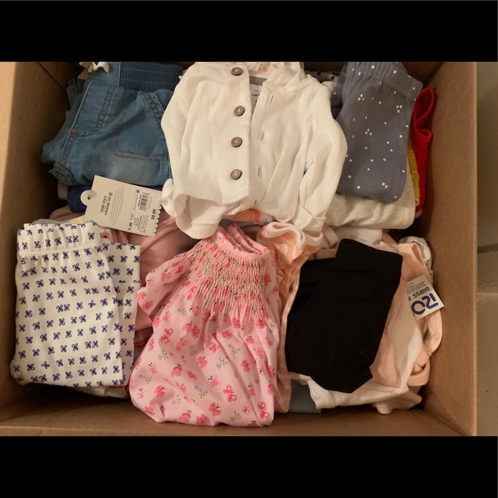 Big mystery box baby girl clothes‼️‼️‼️‼️